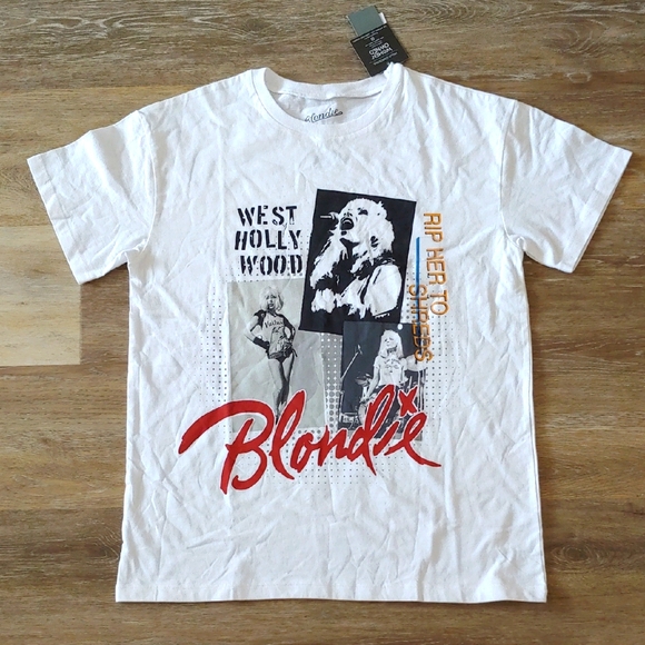 NWT Blondie Women's Graphic T-Shirt White Size L - Picture 1 of 5